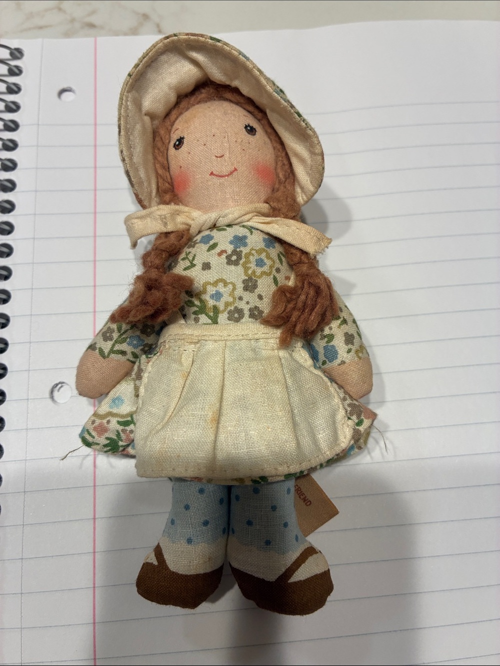 6” Rag Doll “Heather”, Friend of Holly Hobbie